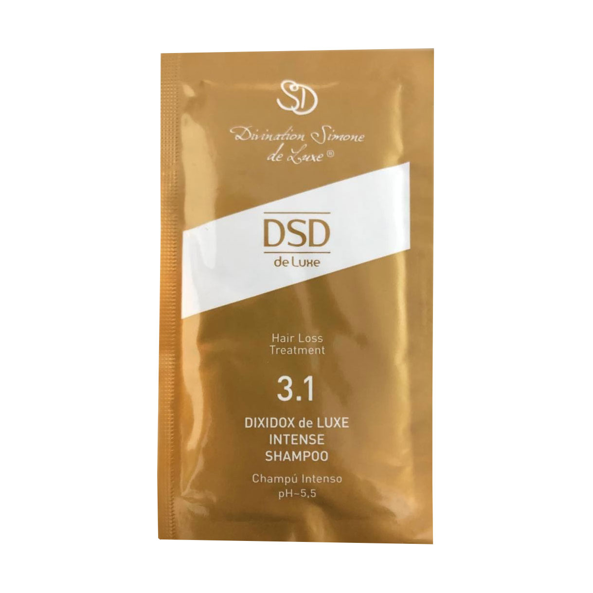 Інтенсивний шампунь DSD de Luxe 3.1 Intense Shampoo для очищення шкіри голови та волосся, 10 мл